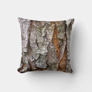 Almofada Textura de Latido em árvore real