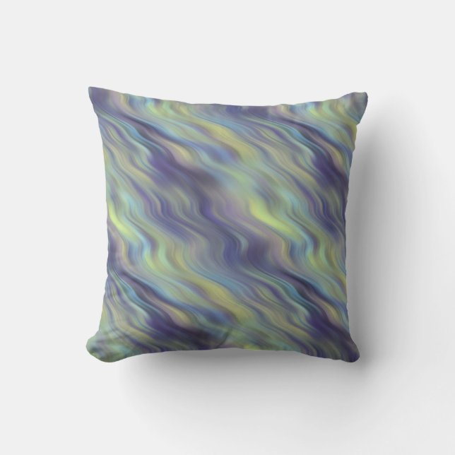 Almofada Textura de Lavanda ondulada (Frente)