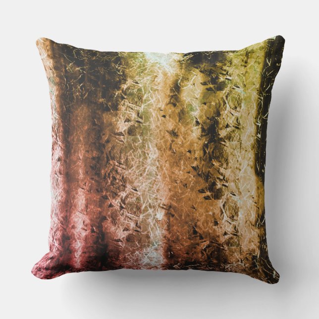 Almofada Textura fibrosa envelhecida e sujeira ou queimada (Frente)