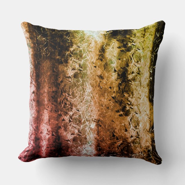 Almofada Textura fibrosa esquisita e manchas de sujeira (Frente)