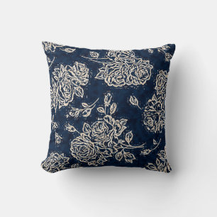 Almofada Textura floral repetir padrão moderno,morcego