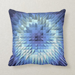 Almofada Textura geométrica poligonal abstrata