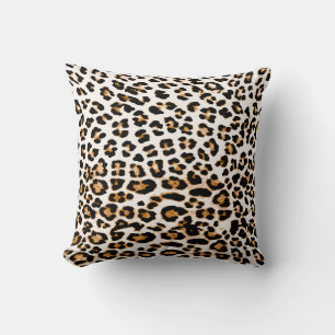 Almofada Textura sem leopardo, impressão animal africana
