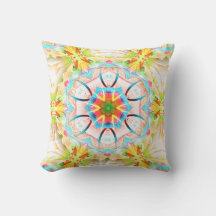 Textura verde-acinzentada, caleidoscópio com flore