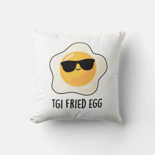 Almofada TGI Fried Egeu Comida Engraçada