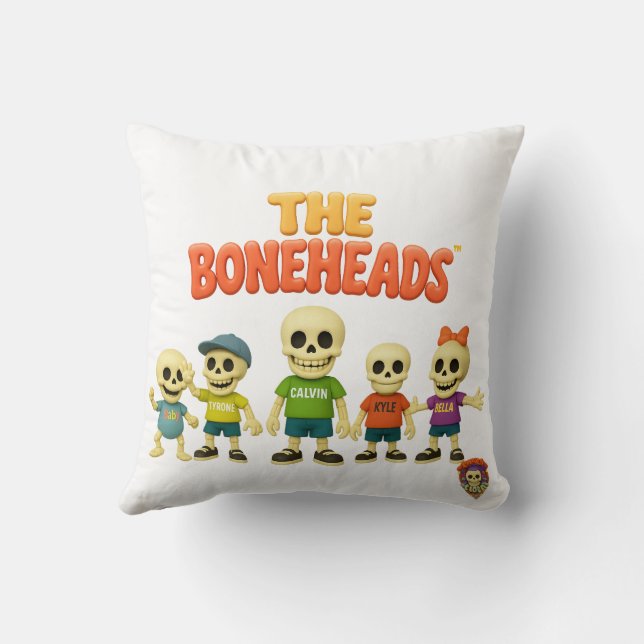 🦴 Almofada The Boneheads™ (Verso)