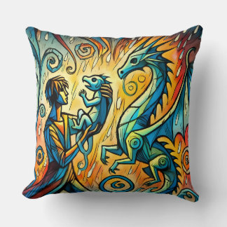 Almofada the dragon keeper