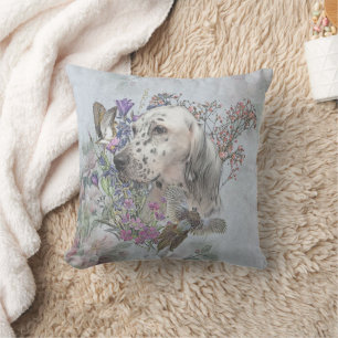 Almofada The English Setter Portrait , art