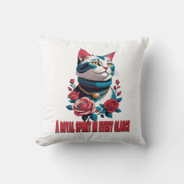 Almofada The Eyes of a Noble Feline