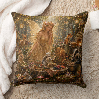 Almofada The Fairy's Enchanted Woodland Feast
