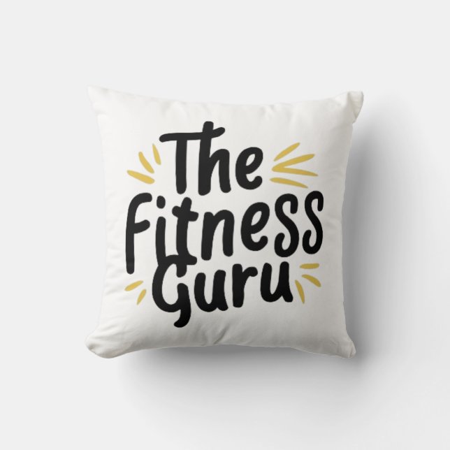 Almofada The fitness Guru (Frente)