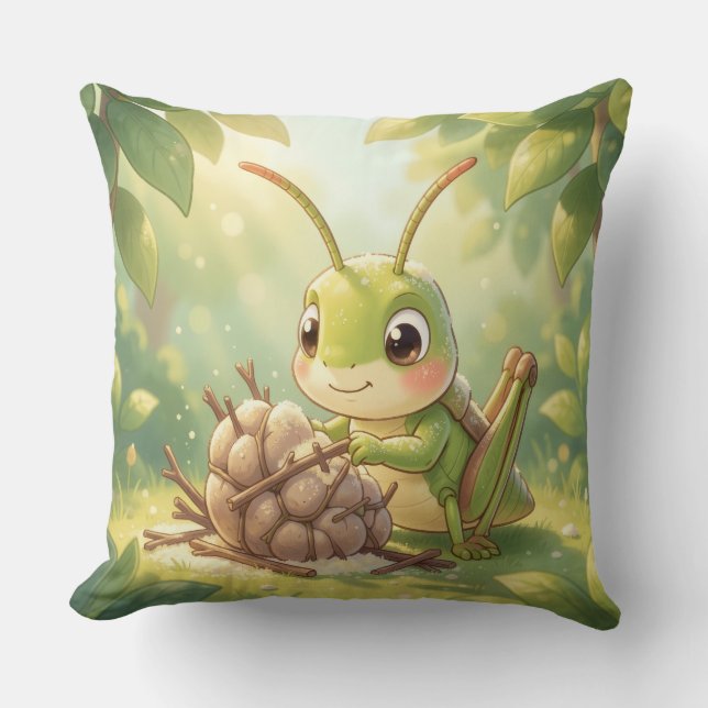 Almofada The Grasshopper and the Nectar Artwork.5 (Frente)