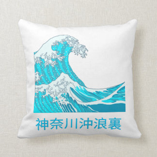 Almofada The great wave of kanagawa
