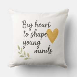 Almofada The heart of teaching 