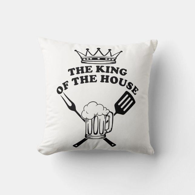 Almofada The King of the House (Frente)