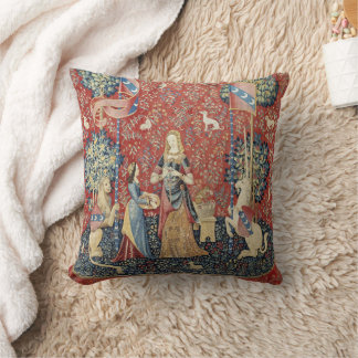 Almofada The Lady and the Unicorn (Smell) Throw Pillow