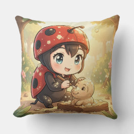 Almofada The Ladybug and the Hidden Nectar Kingdom.2