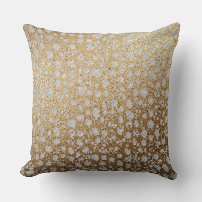 Almofada The Luxury of Gold Pattern, Modern, Trendy,Elegant (Frente)