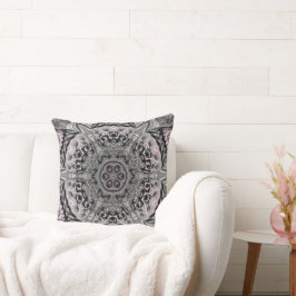 Almofada The Silver Fractal Garden