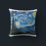 Almofada The Starry Night 1889, por Vincent van Gogh<br><div class="desc">Vincent Willem van Gogh (holandês: [ˈvɪ nsɛ nt ˈʋ lamix vɪ ɱɑ x] (escuta);[nota 1] 30 de março de 1853 - 29 de julho de 1890] foi um pintor Poste-impressionista neerlandês que se tornou, postumamente, uma das figuras mais famosas e influentes da história da arte ocidental. Em uma década, ele...</div>