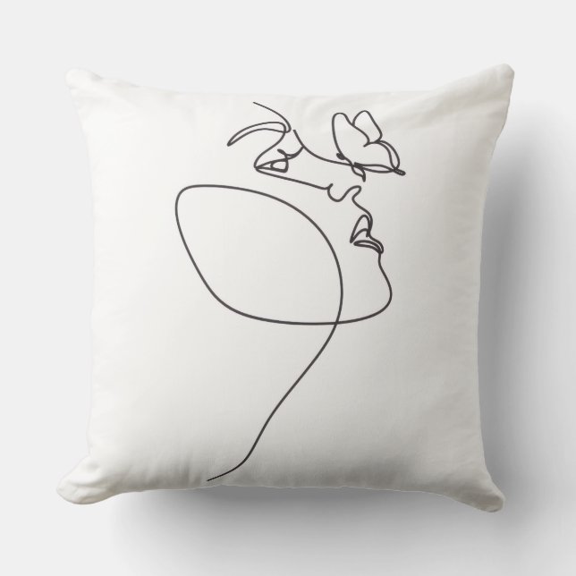 Almofada The Worth of a Woman – Decorative Pillow (Frente)