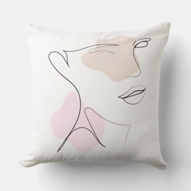 Almofada The Worth of a Woman – Decorative Pillow (Frente)