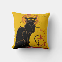 Almofada Theophile Steinlen - Le Chat Noir Vintage
