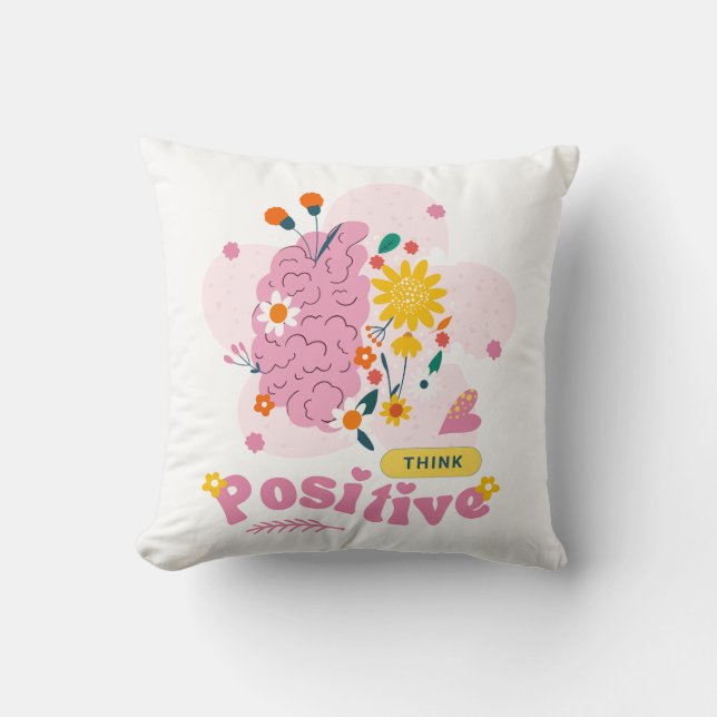 Almofada Think Positive Pillow (Frente)