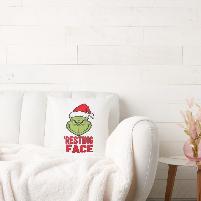 Almofada This Pillow's Face Says "Merry Christmas," But  (Sofá)