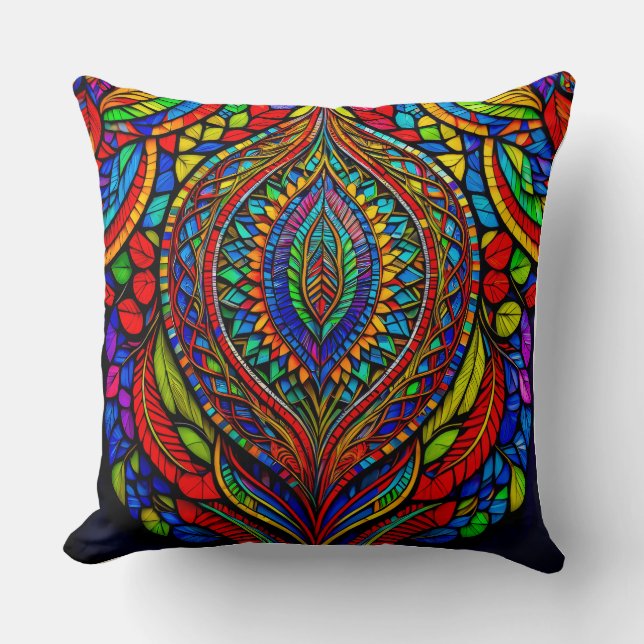 Almofada Throw Pillow 20"x20" (Frente)
