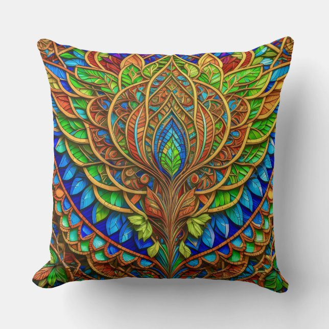 Almofada Throw Pillow 20"x20" (Frente)
