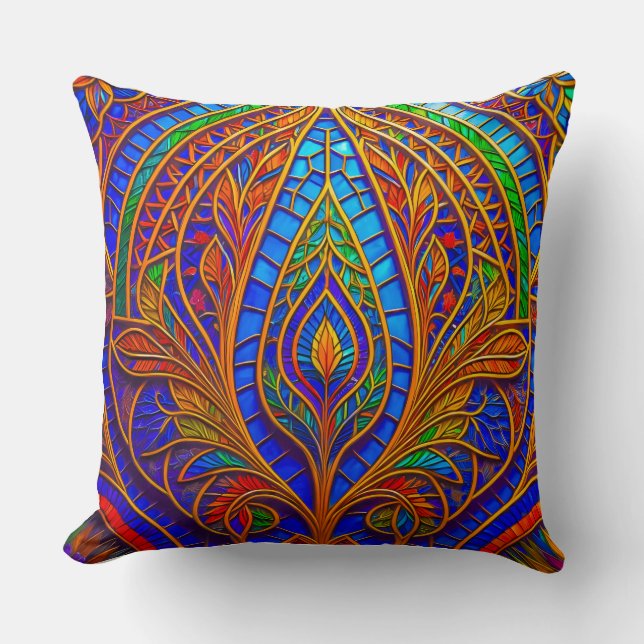 Almofada Throw Pillow 20"x20" (Frente)