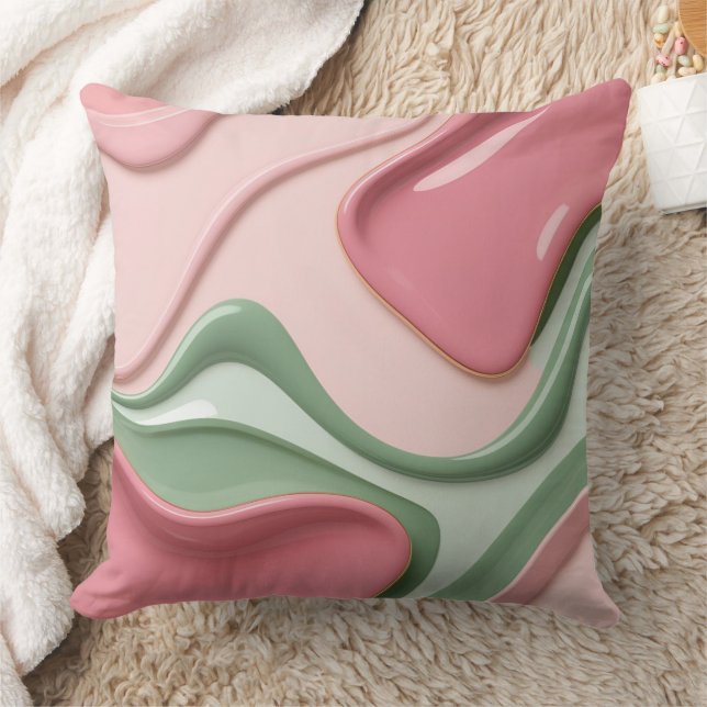 Almofada Throw pillow in stylish abstract graphic (Cobertor)