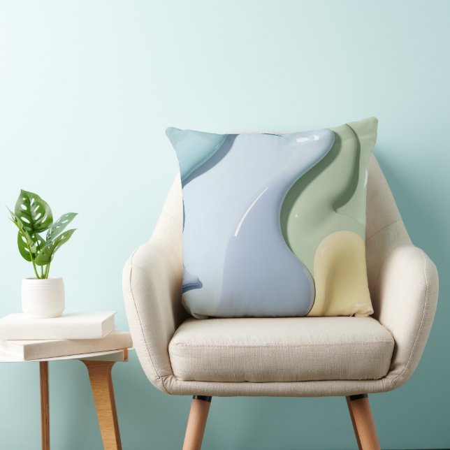 Almofada Throw pillow in stylish abstract graphic (Cadeira)