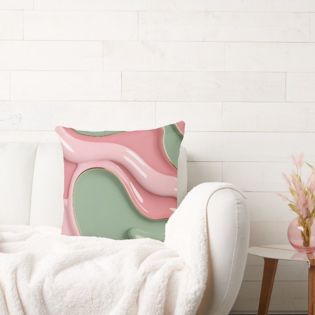 Almofada Throw pillow in stylish abstract graphic (Sofá)