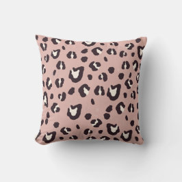 Almofada Throw pillow pink animal print