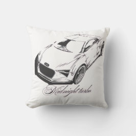 Almofada Throw Pillow Racing Car Phone Case | Transparent 