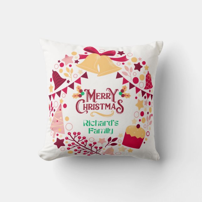 Almofada Throw Pillow, Throw Pillow 16" x 16" (Frente)