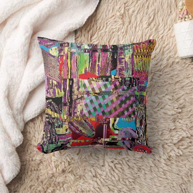 Almofada Throw Pillow – Urban Fractals (Cobertor)