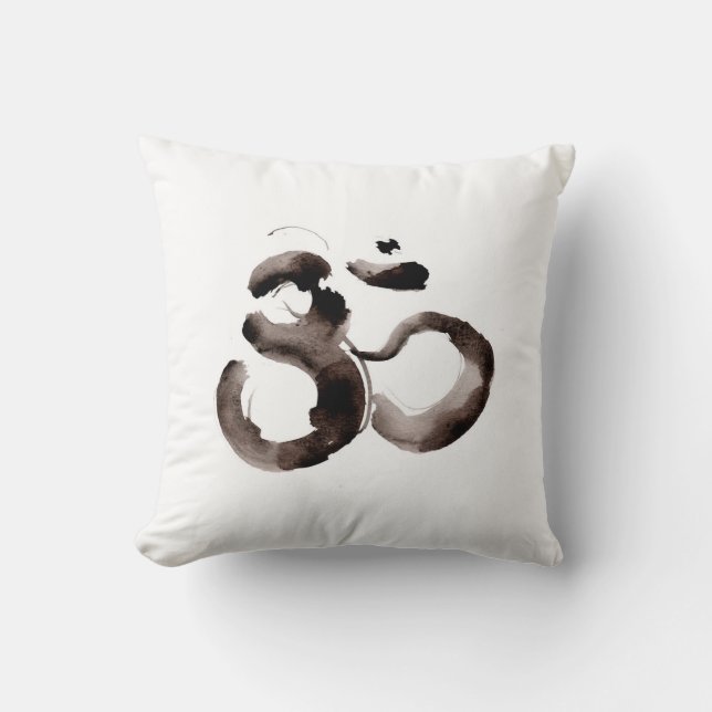 Almofada Throw pillow with Om motif (Frente)