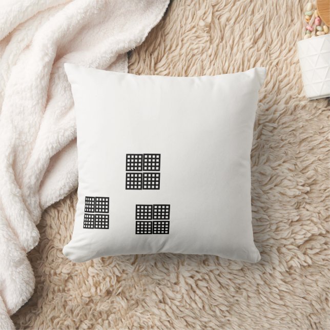Almofada Tibetan Harmony | Elegant Minimalist Cushion for L (Cobertor)