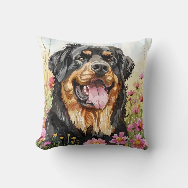 Almofada Tibetano Mastiff Travesseiro decorativo Art (Frente)