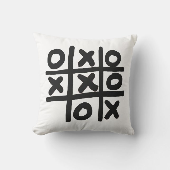 Almofada Tic Tac Toe (Frente)