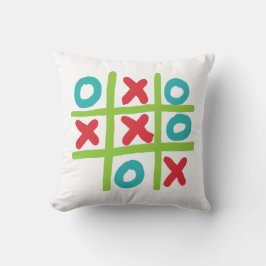 Almofada Tic-tac-toe Noughts e Cruzes