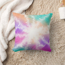 Tie Dye Pastel Watercolor Cor Laranja Cor-de-rosa