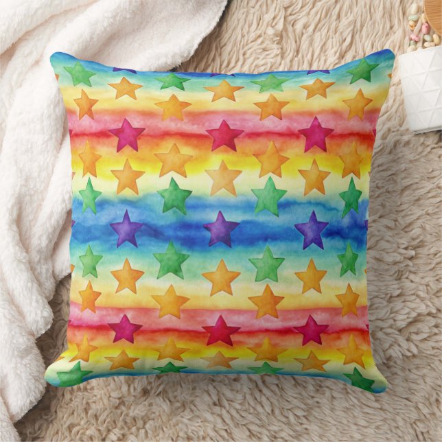 Almofada Tie Dye Stars  (Cobertor)
