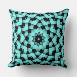 Almofada Tiffany Baby Blue Star Circle Petal Travesseiro