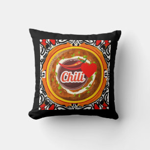 Almofada tigela de chili