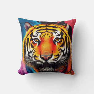 Almofada Tiger Animal Discovery Adventure Nature Planet Ea