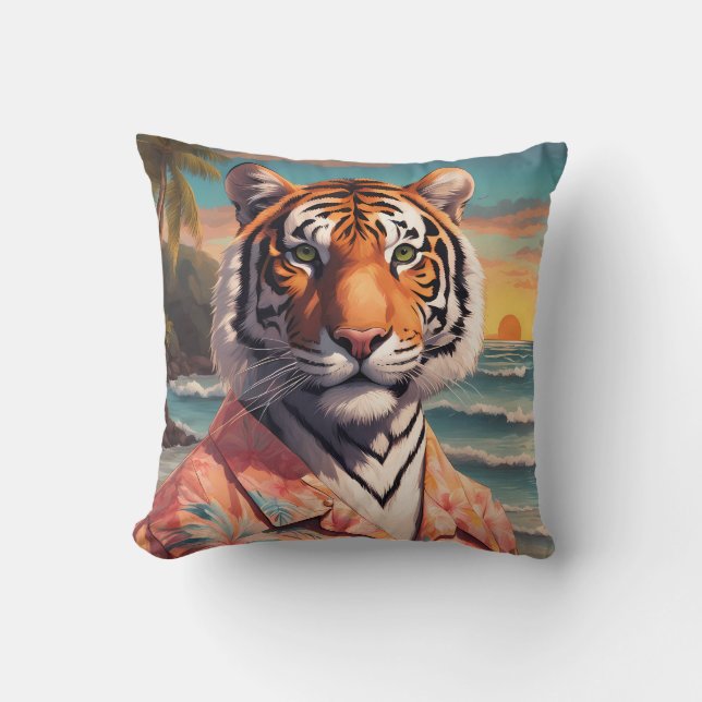 Almofada Tiger Holiday (Frente)